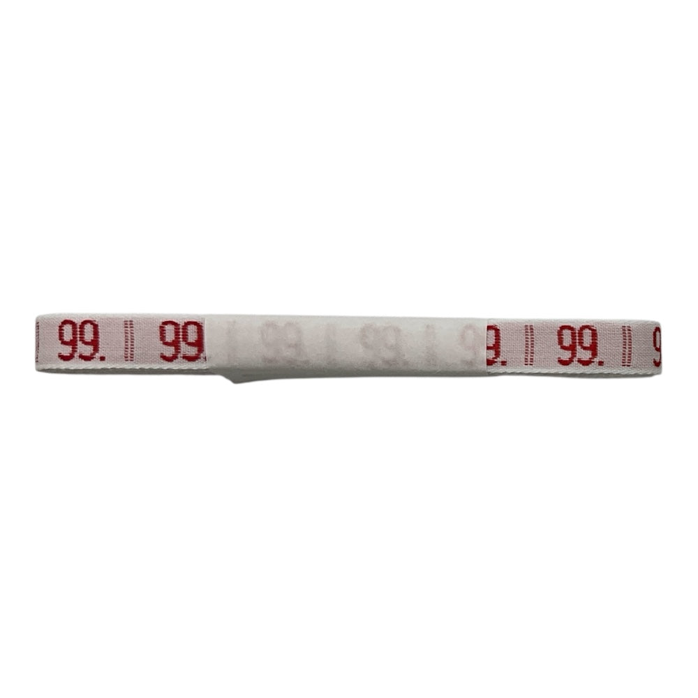 Numerini ricamati da cucire marca biancheria, altezza 1 cm, confezione da 144 pezzi (dello stesso numero)