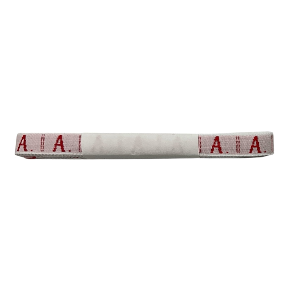 Embroidered alphabet letters for sewing linens, 144 pieces