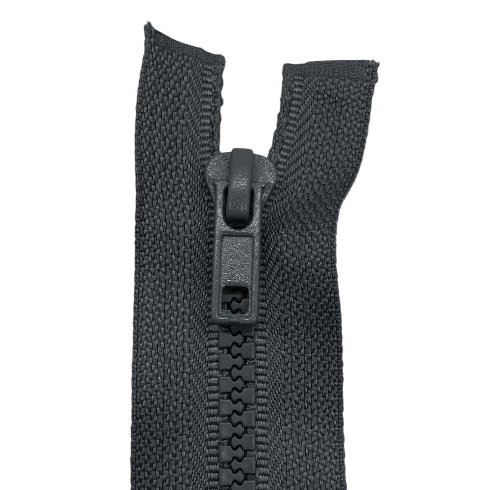 80cm carriage zipper with 6mm plastic chain, opening item 1184/6/80
