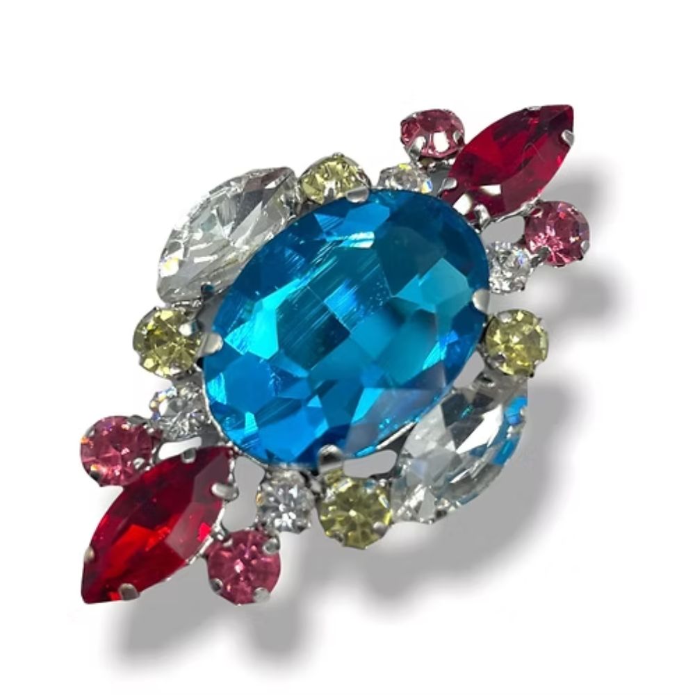 Application with glass stones item MC086B