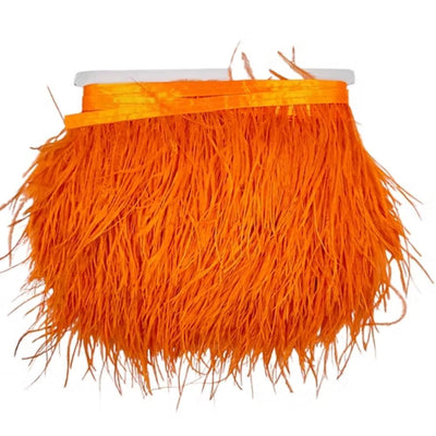 Ostrich fringe H cm 15 item Fm35141