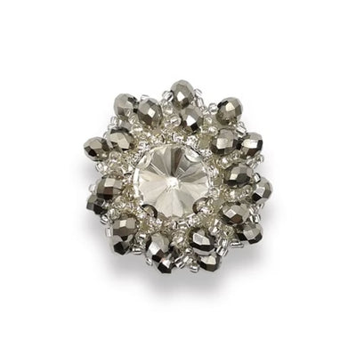 Rhinestone and coral applications item FM7813