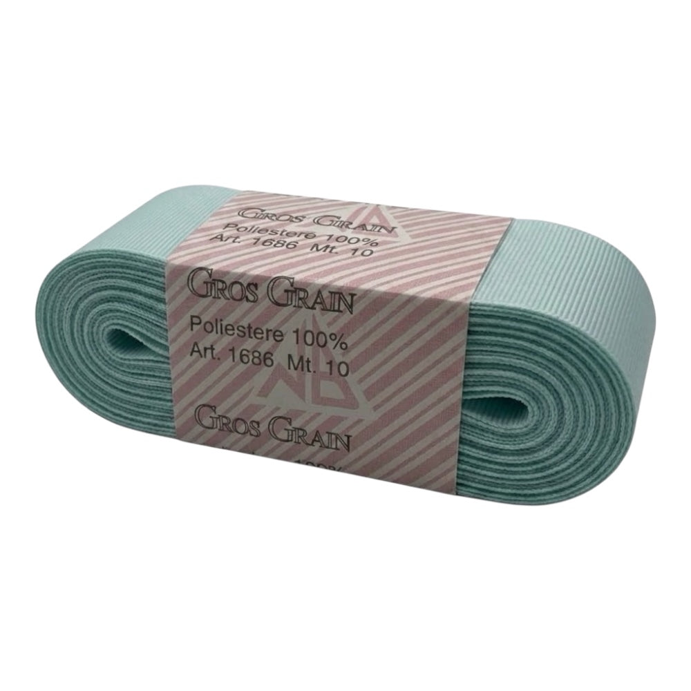 Gros grain n 9 h cm 4 100% polyester article 1686/9 10 meters
