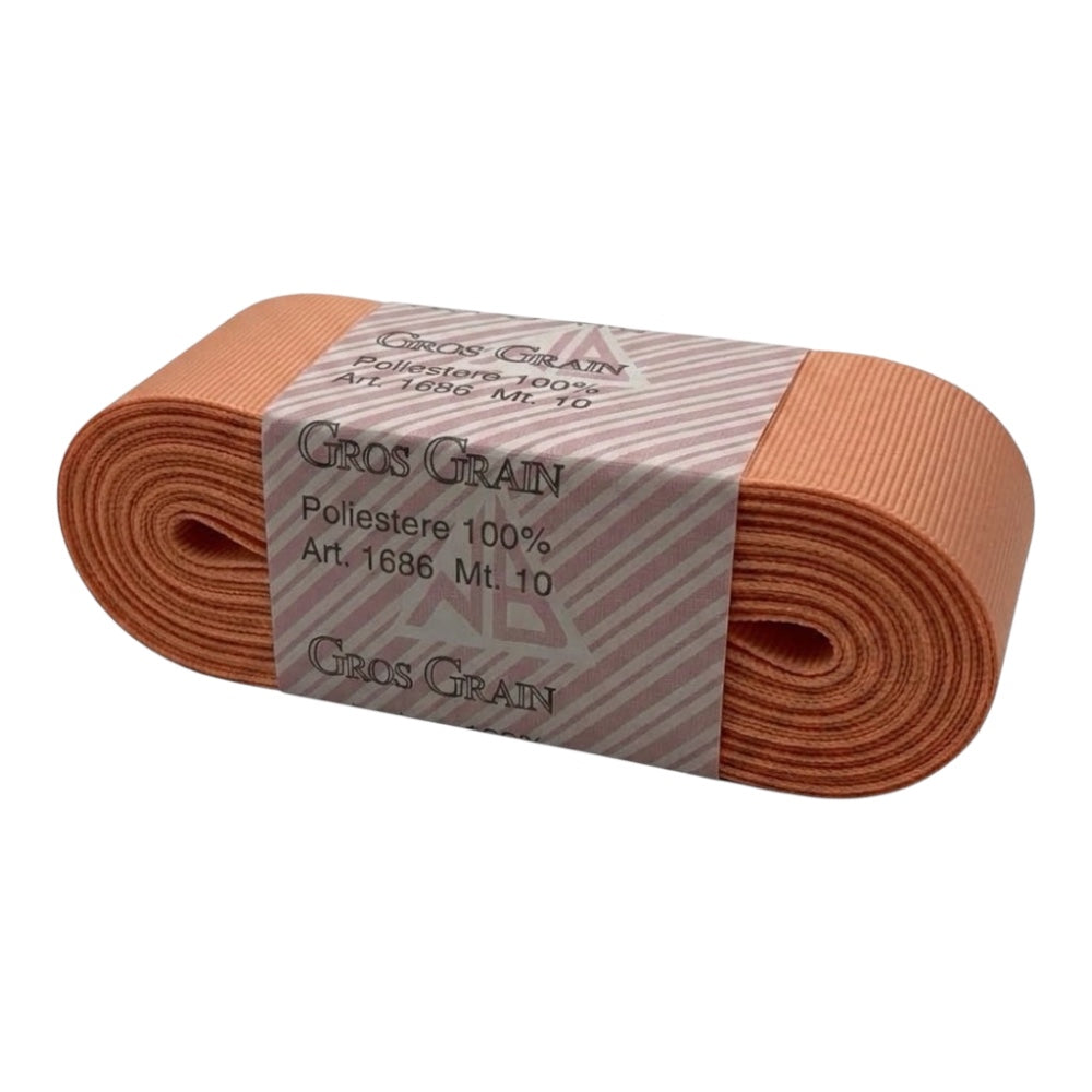 Gros grain n 9 h cm 4 100% polyester article 1686/9 10 meters