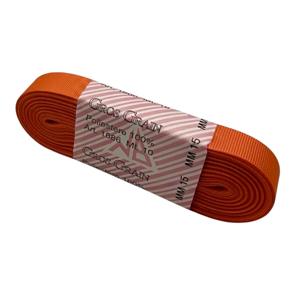 Gros grain n 3 h cm 1.5 100% polyester article 1686/3 10 meters
