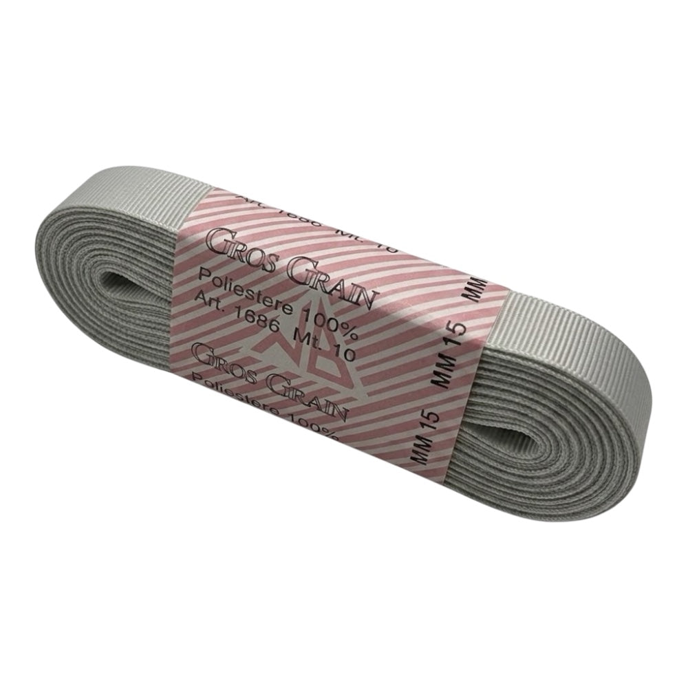 Gros grain n 3 h cm 1.5 100% polyester article 1686/3 10 meters