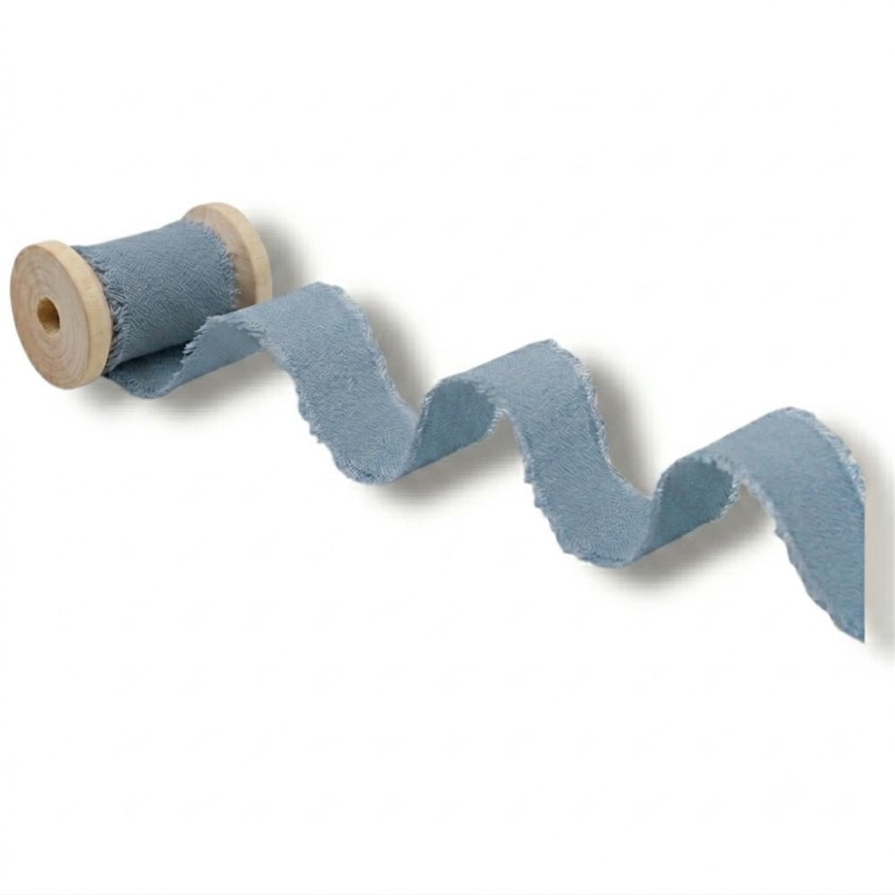 Nastro crepe seta sfrangiato h 30 mm articolo D12/23 metri 25