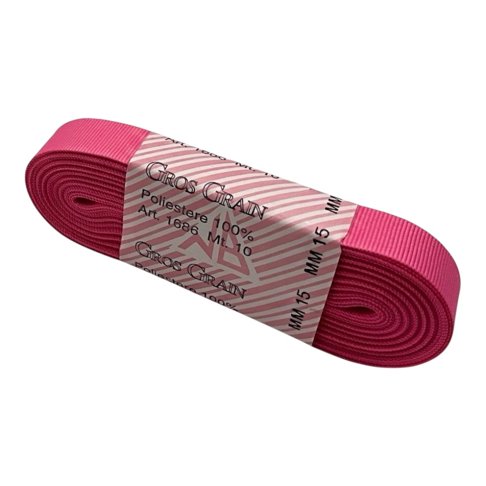 Gros grain n 3 h cm 1.5 100% polyester article 1686/3 10 meters