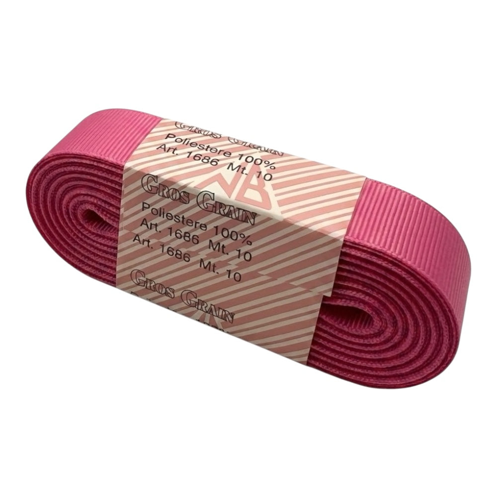 Gros grain n 7 h cm 3 100% polyester article 1686/7 10 meters