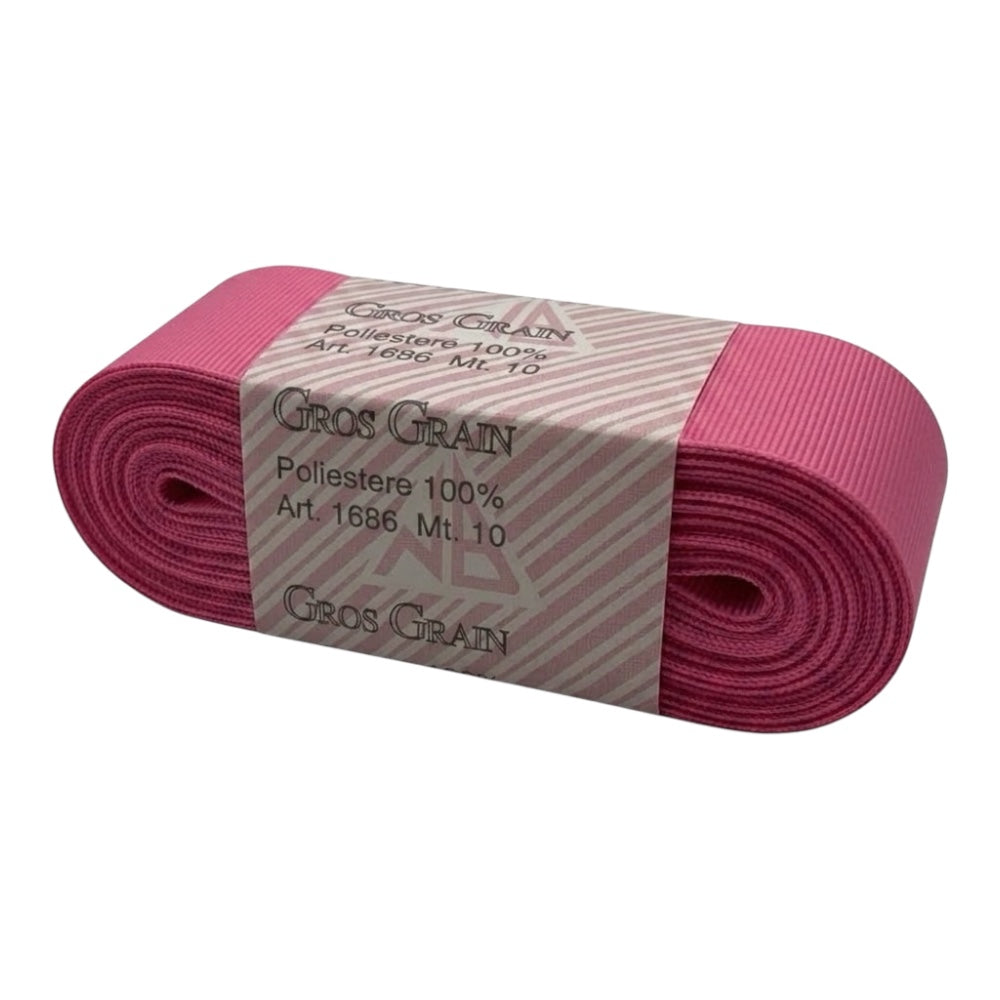 Gros grain n 9 h cm 4 100% polyester article 1686/9 10 meters