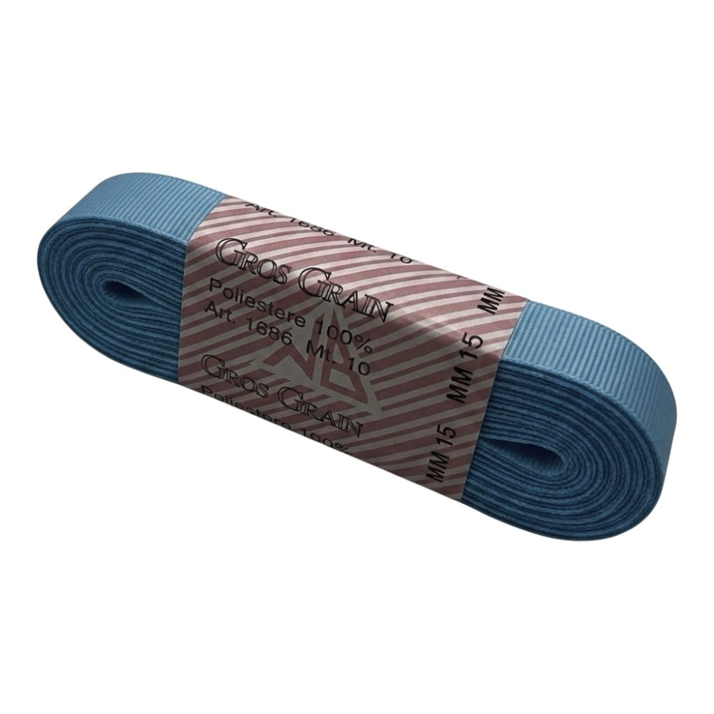 Gros grain n 3 h cm 1.5 100% polyester article 1686/3 10 meters