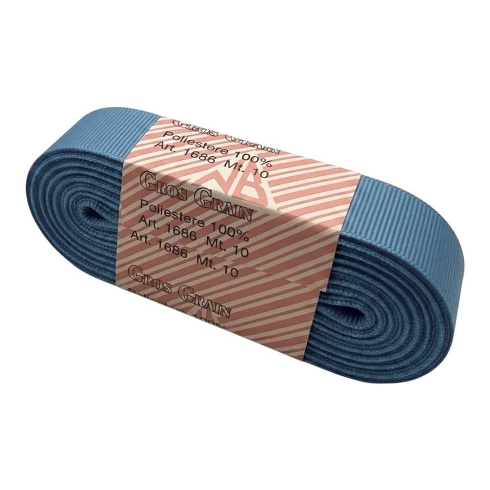 Gros grain n 7 h cm 3 100% polyester article 1686/7 10 meters
