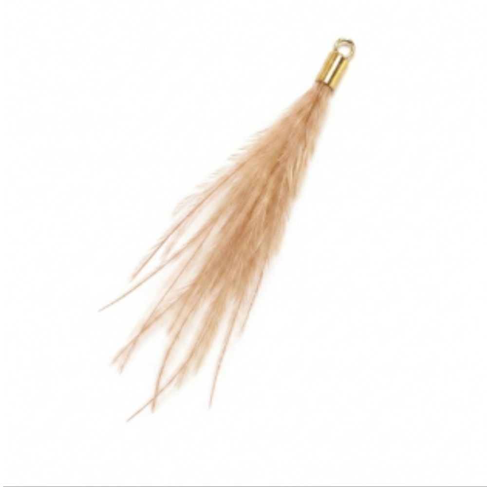Ostrich feather tassels