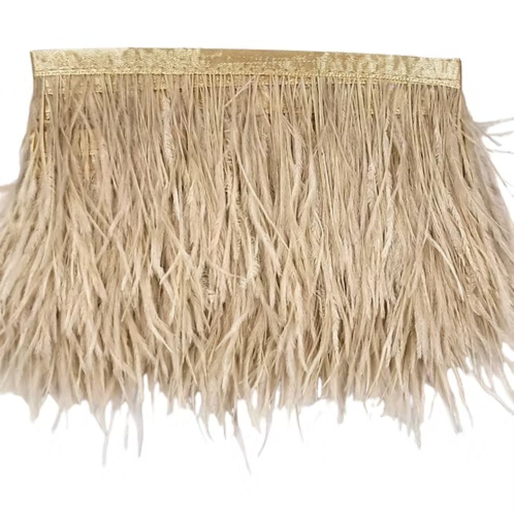 Ostrich fringe H cm 10 item Fm35140