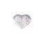 Applicazione decorativa tessuto  cuore articolo V720 pezzi 25
