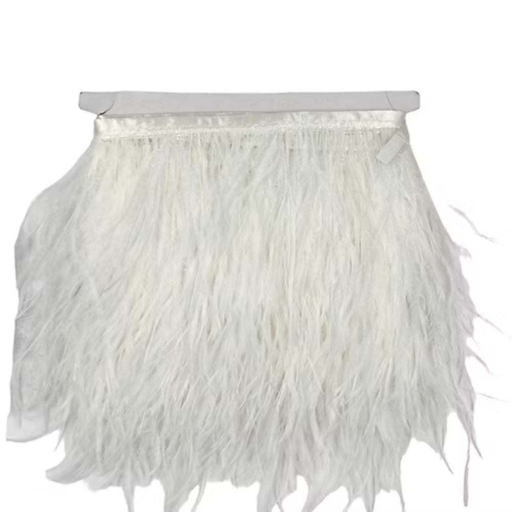 Frangia di struzzo H cm 15 articolo Fm35141