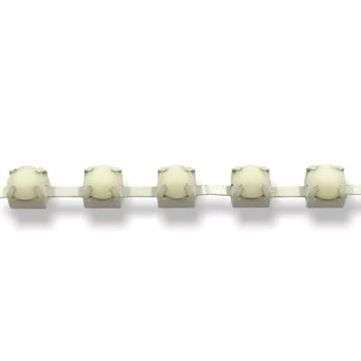 Rhinestone chain thread (wide link) jewel item CT090