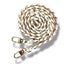 Bag chain in zama and leather item FM0351