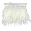 Ostrich fringe H cm 10 item Fm35140