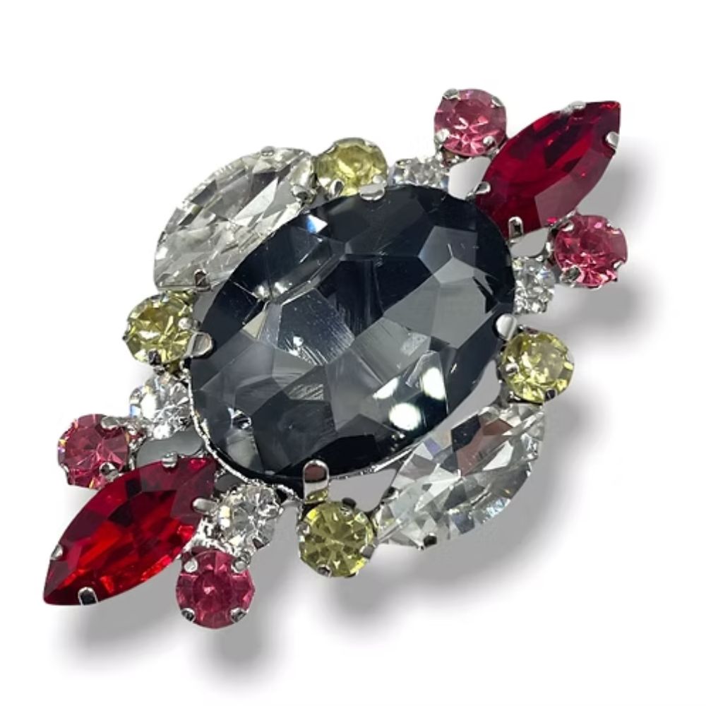 Application with glass stones item MC086B