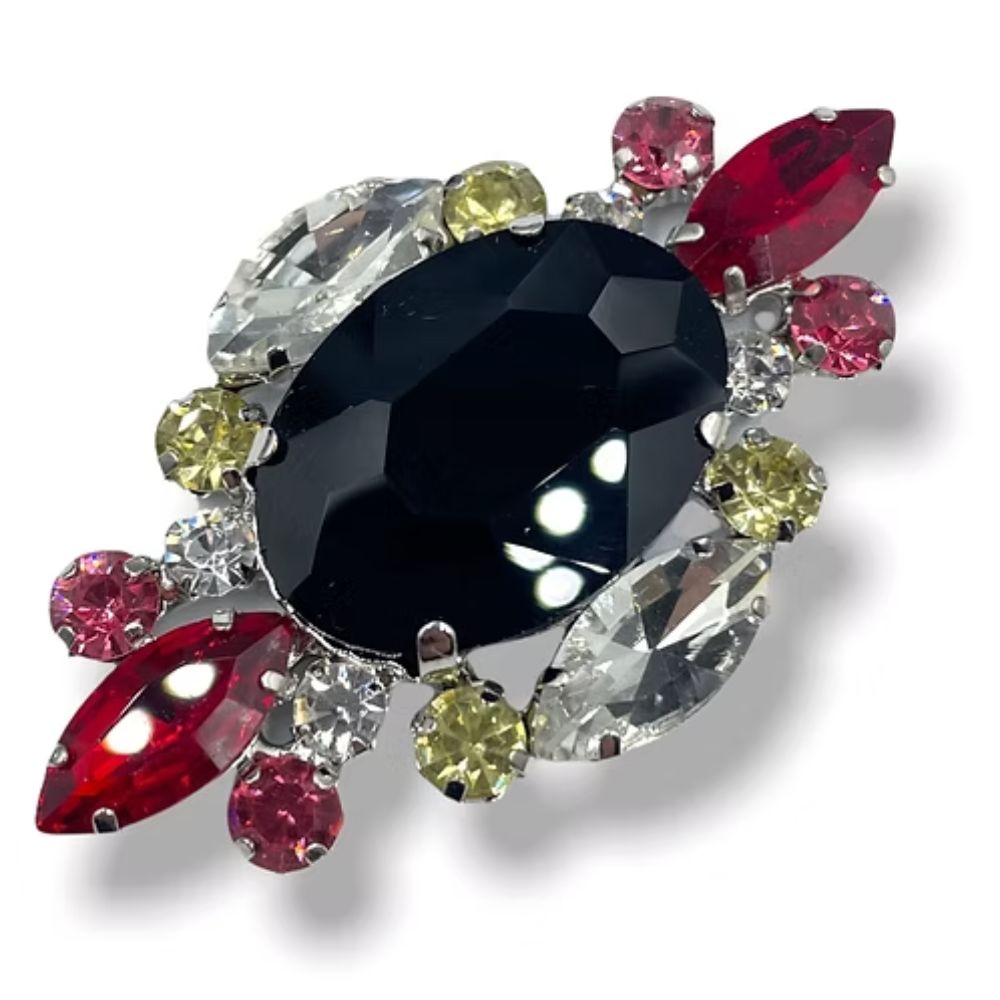Application with glass stones item MC086B