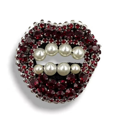 Coral and rhinestone applications item FM10196