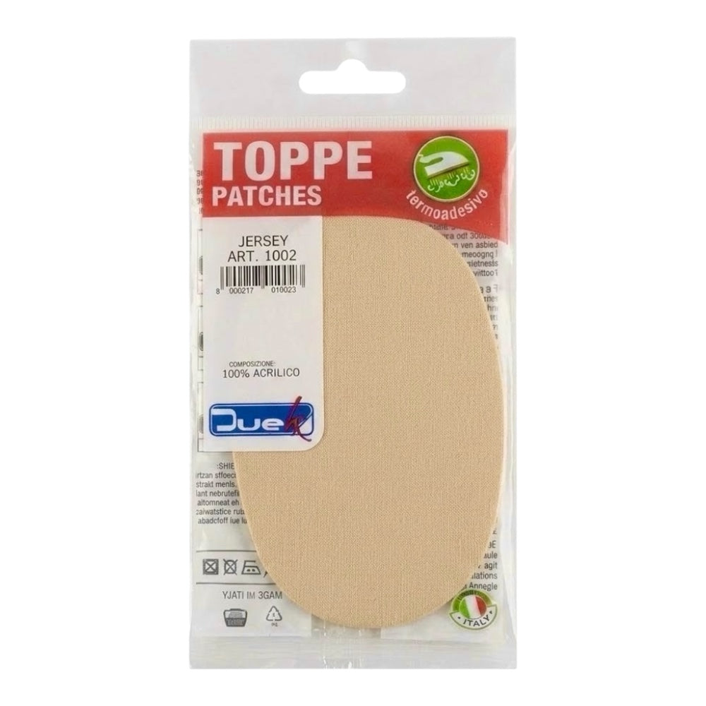 Toppe in jersy termoadesive articolo 1002