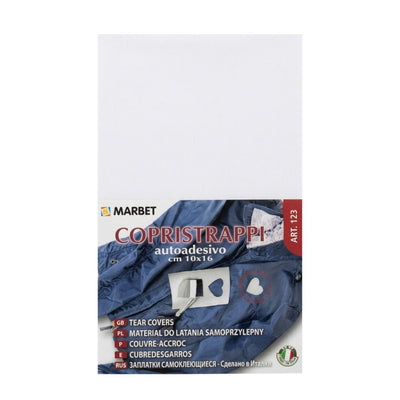 Self-adhesive tear cover item 123