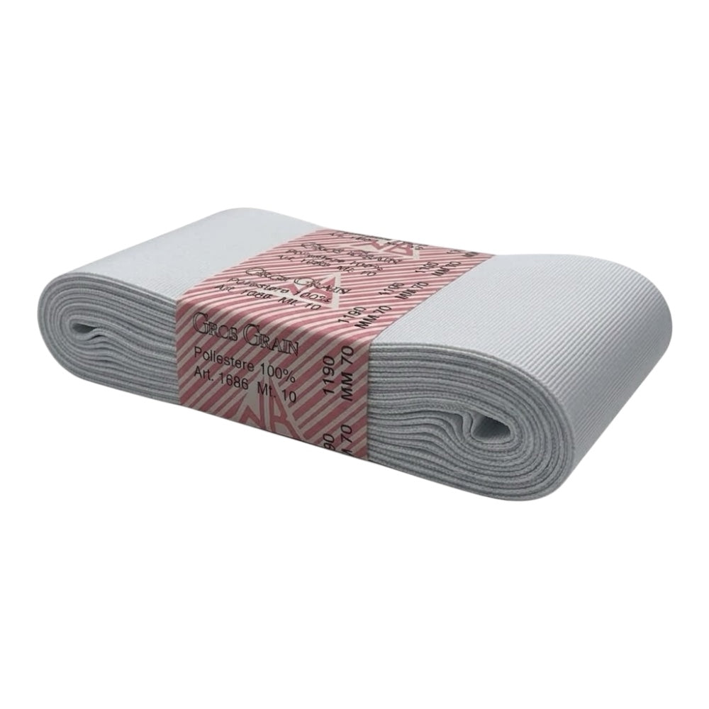 Gros grain n 20 H cm 7 poliestere 100% articolo 1686/20 metri 10
