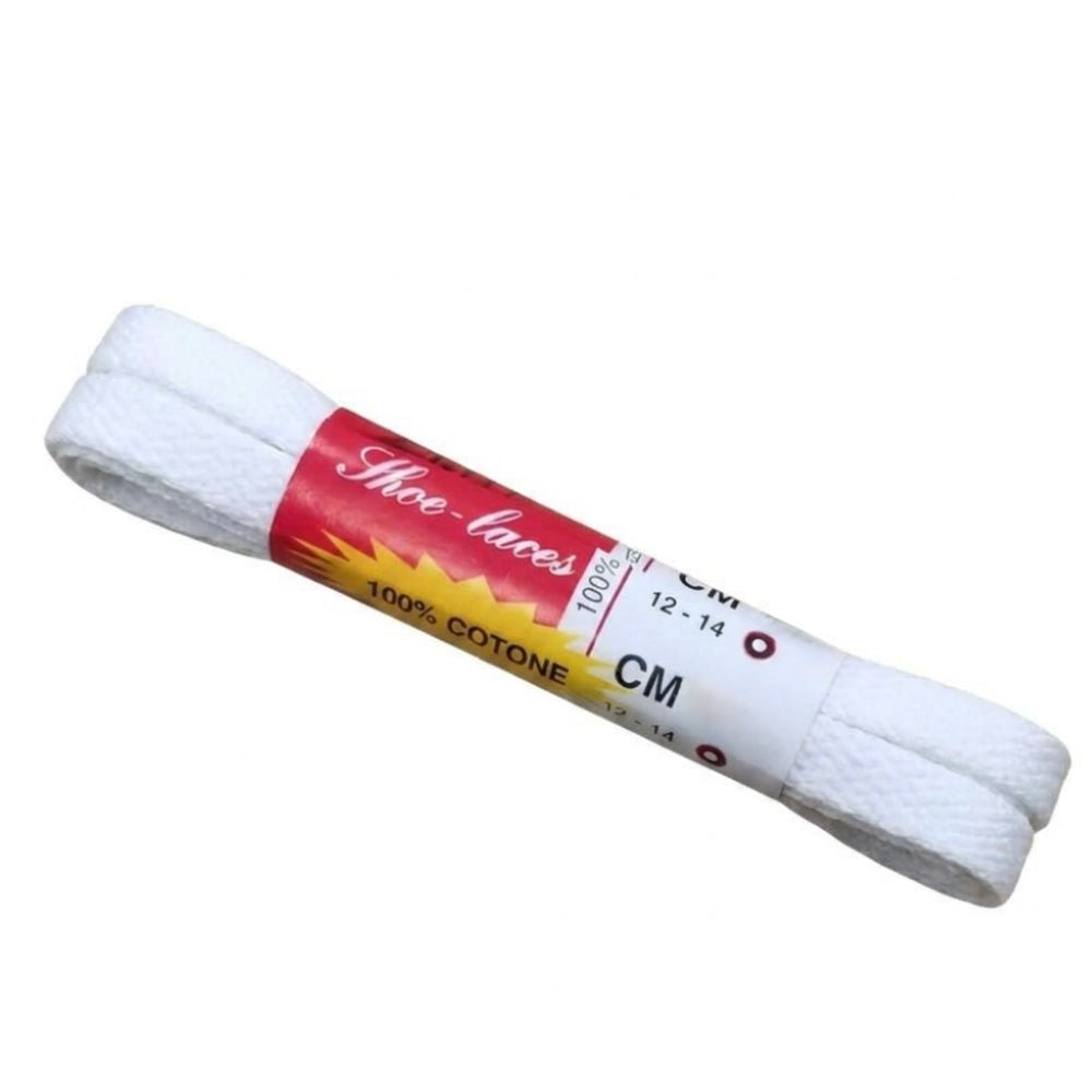 Lacci piatti cm 150 cotone 100% articolo Sport 150 paia 6