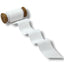 Nastro crepe seta sfrangiato h 42 mm articolo D12/40 metri 25