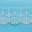 100% polyester tulle lace h 3.5 cm item 60199 10 meters