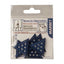 Iron-on application for fabric and rhinestones, item 7073, 6 pieces