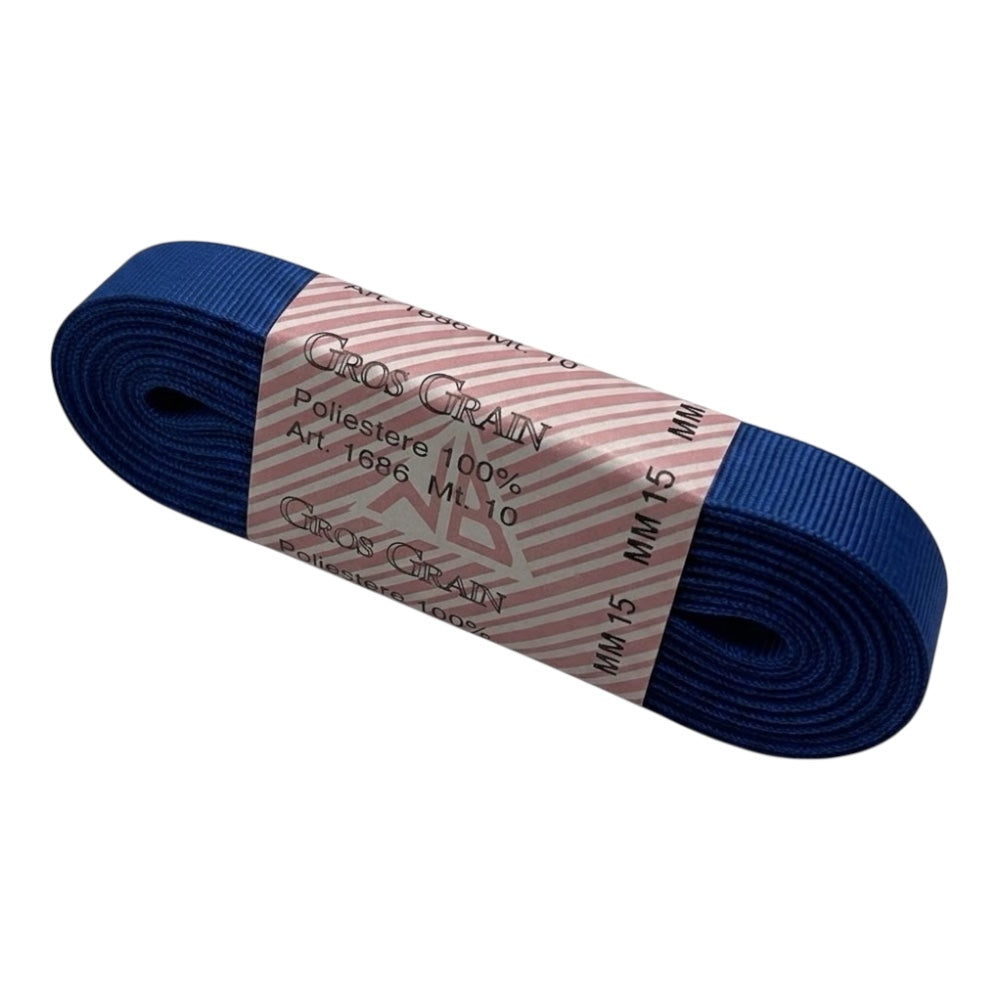 Gros grain n 3 h cm 1.5 100% polyester article 1686/3 10 meters