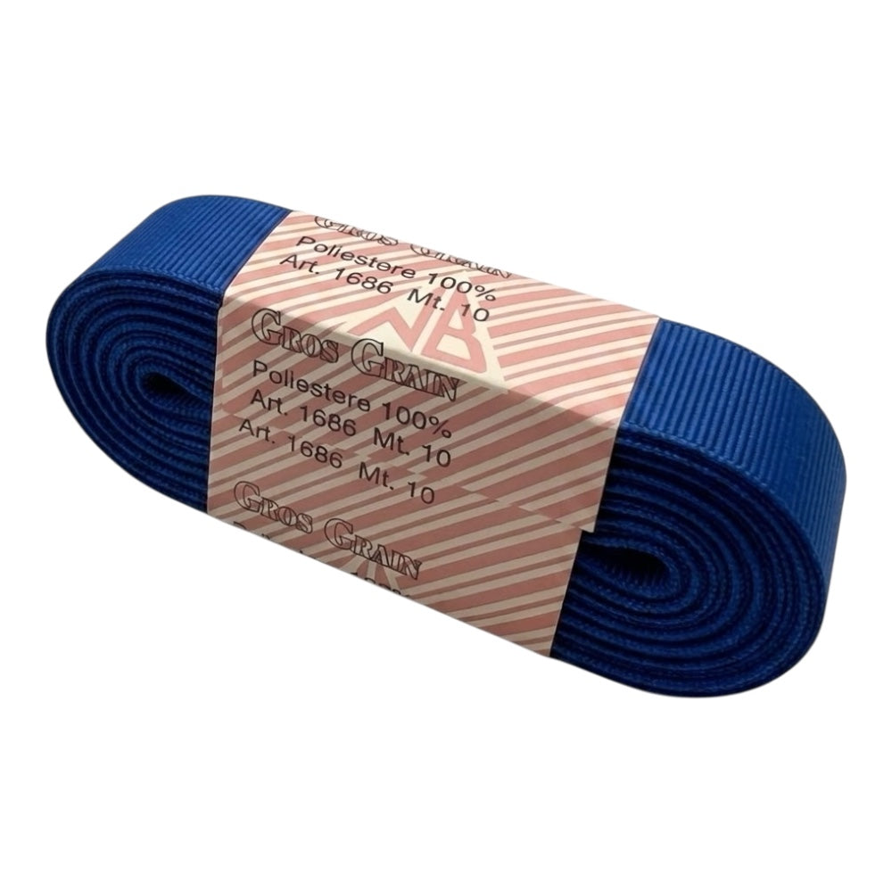 Gros grain n 7 h cm 3 100% polyester article 1686/7 10 meters