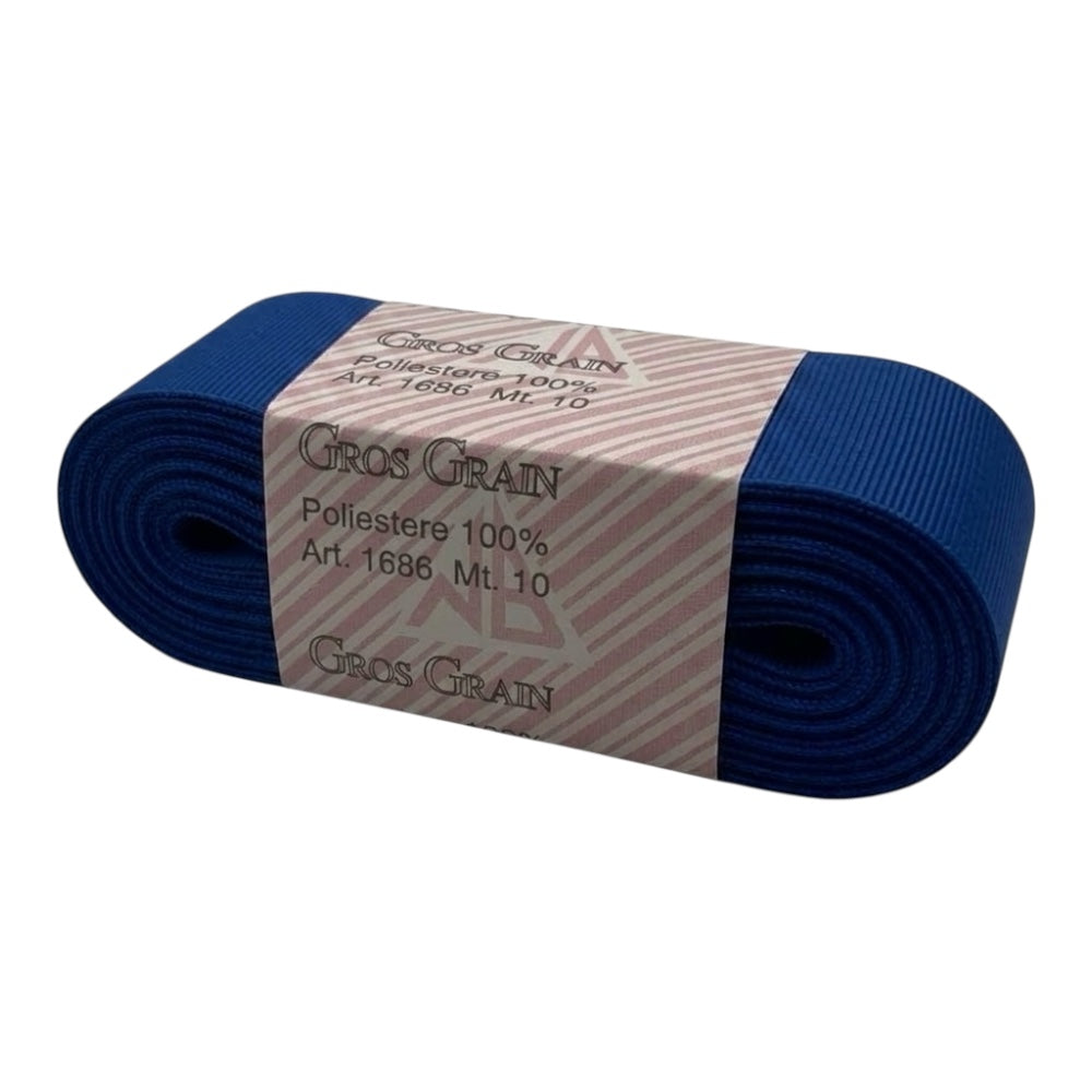 Gros grain n 9 h cm 4 100% polyester article 1686/9 10 meters