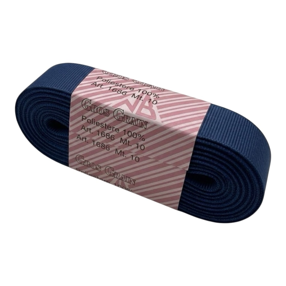 Gros grain n 7 h cm 3 100% polyester article 1686/7 10 meters