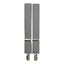 Children's suspenders, height 2.3 cm, length 70 cm, adjustable, item 741