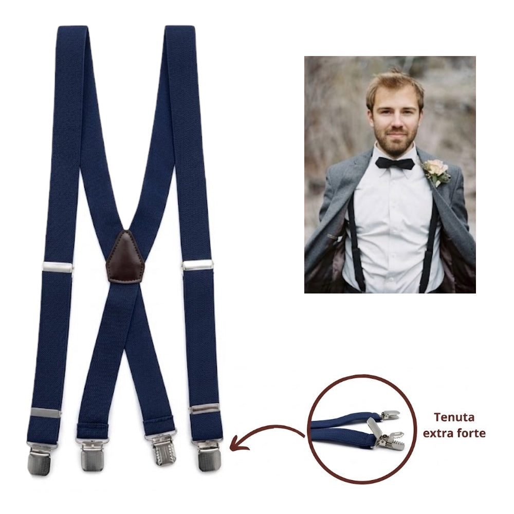 Bretella uomo h cm 2,7 lunghezza cm 120 articolo 947
