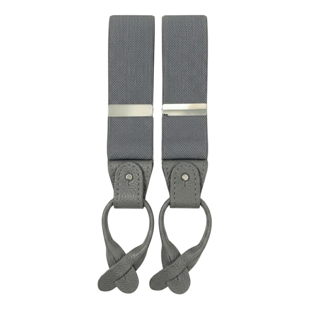 Bretella uomo h cm 3,6 asole pelle lunghezza cm 120 regolabile
