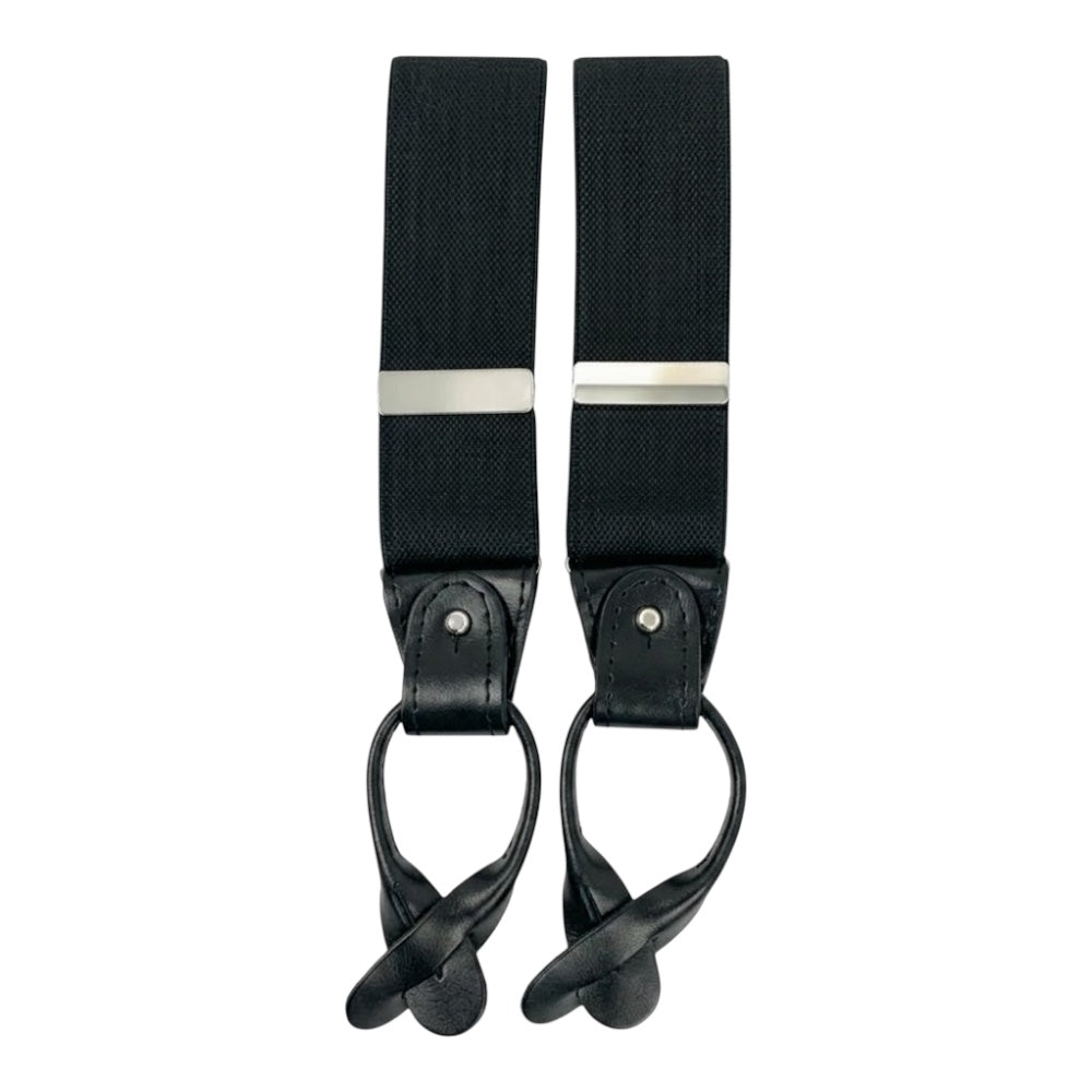 Bretella uomo h cm 3,6 asole pelle lunghezza cm 120 regolabile