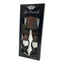 Bretella uomo h cm 3,6 asole pelle lunghezza cm 120 regolabile