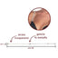 Transparent suspenders with rhinestones item BRS00108