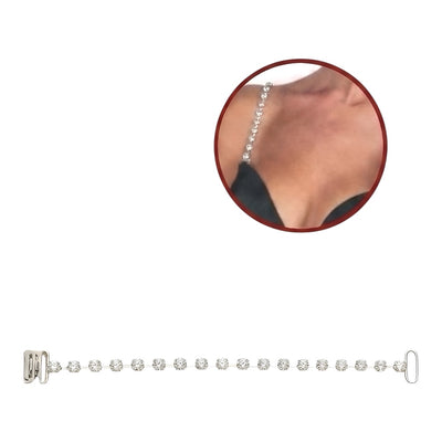 Bretelle trasparenti con stass articolo BRS00108