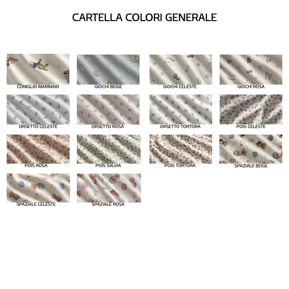 Tessuto piquet in millerighe stampa baby digitale h cm 150