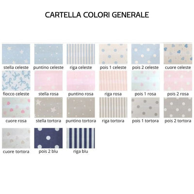Printed striped piquet fabric, 150 cm high