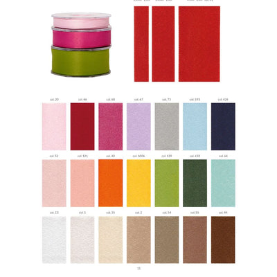 Sablé satin ribbon h 25 mm item D13/25 25 meters