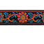 Nastro jacquard motivo Floreale multicolor H mm 30 articolo 680 metri 10