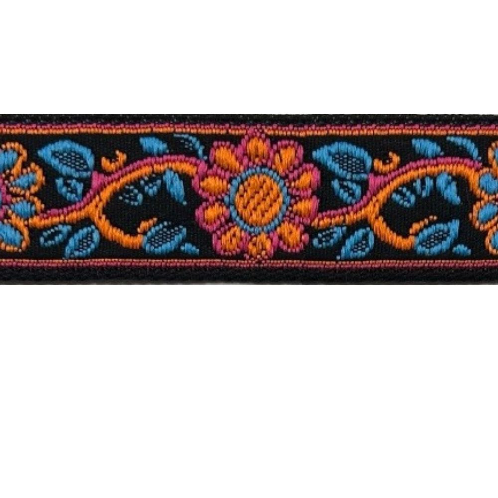 Nastro jacquard motivo Floreale multicolor H mm 30 articolo 680 metri 10