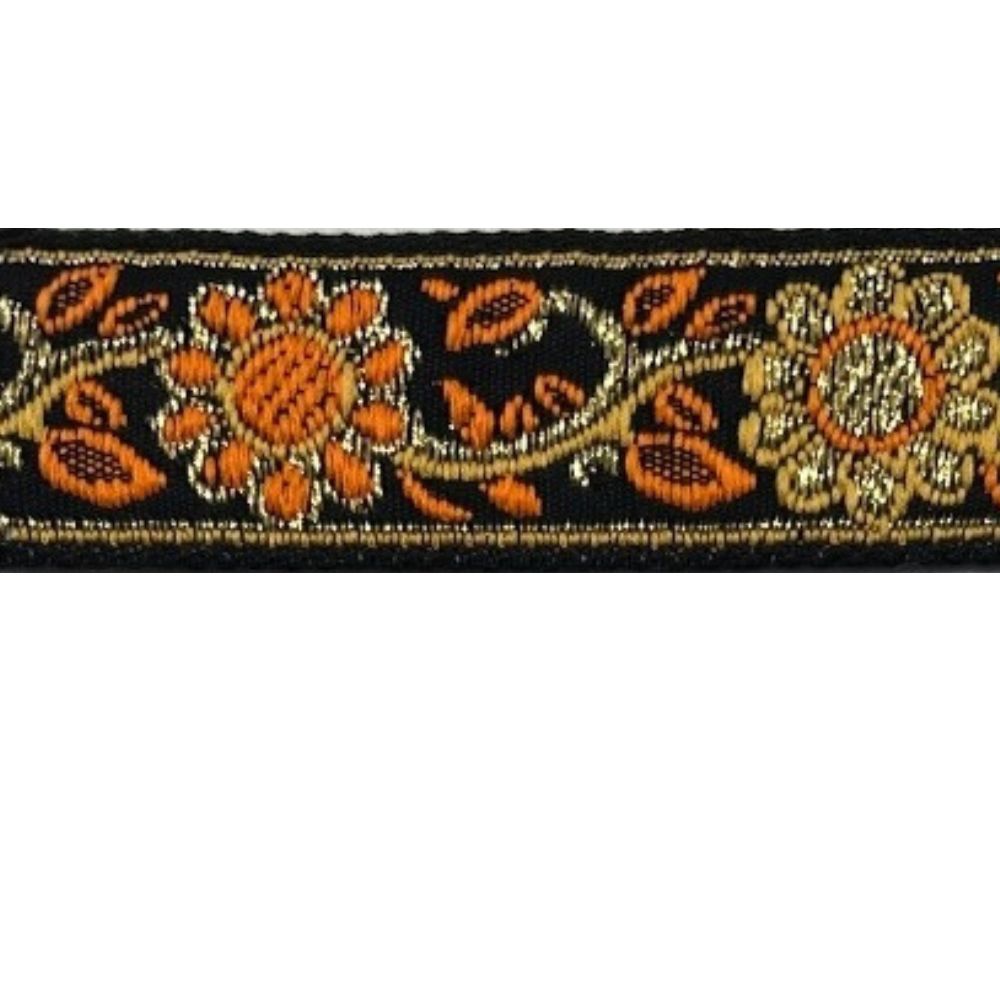 Nastro jacquard motivo Floreale multicolor H mm 30 articolo 680 metri 10